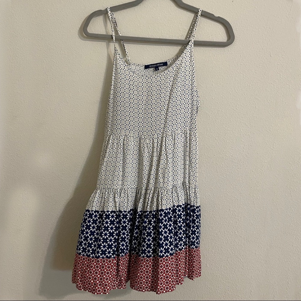 Ocean Drive | Tiered Mini Dress